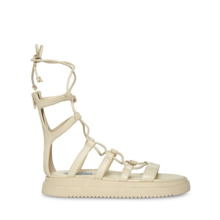 Sandalias de Plataforma Steve Madden Mel Mujer Beige | ES XI8460